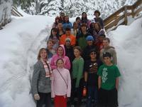 At Sierra Pines Snow Camp