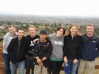 At the Eagle Rock overlook in Alum Rock Park