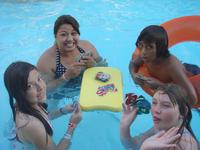 Uno in the pool???