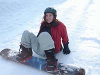 Ciena snow boarding