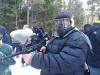 Tony paint balling