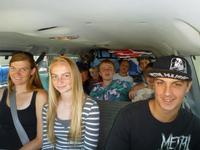 Van ride to Clear Lake