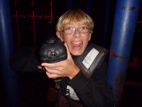 Ryan playing Laser Tag