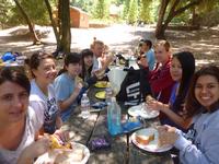 Picnic lunch at our hike