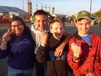 Got the wrist band and now we are ready to get lost in the corn maze