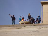 Picnic time at Stevens Creek reservoir