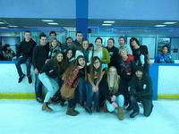 Ice Skating with the High School group