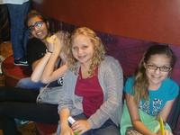 The girls at Laser Quest