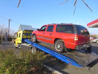 The suburban had a bad starter on the way home from snow camp