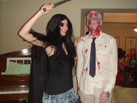 Amy the Witch and Zombie Dwight