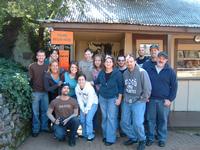 Before entering Mercer Caverns