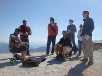 On top of Mammoth Mountain