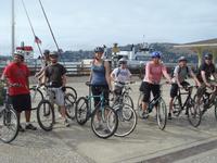 Biking on Angel Island