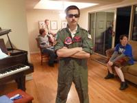 Matt as Goose from Top Gun