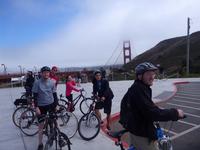 We made it to the other side of the Golden Gate Bridge