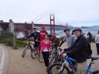 Almost made it to the deck of the Golden Gate Bridge