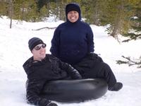 Matt and Ronni tubing