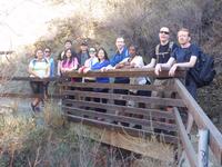 Hiking the loop trail