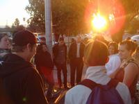 See You at the Pole at Santa Clara High School