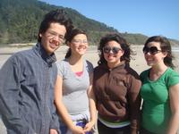 John with big hair and the ladies.