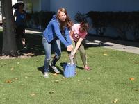 Haley and Donya bring back water to their team