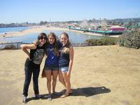 Checking out the Santa Cruz cliffs