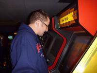 Andrew going old school Dig Dug