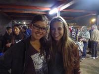 Amber and Hayley at the Corn Maze