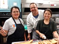 Chef Greg, Christine and Mindy