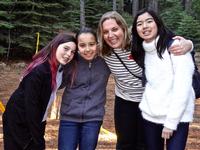 youth mentor danijela with jenny, grace & cindy