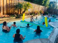 Pool Volleyball