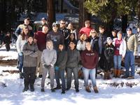 At Suger Pine Snow Camp