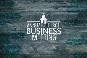 Annual Business Meeting - November  22,  12P.M.