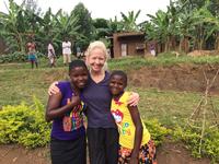 Daena on a medical mission trip in Africa